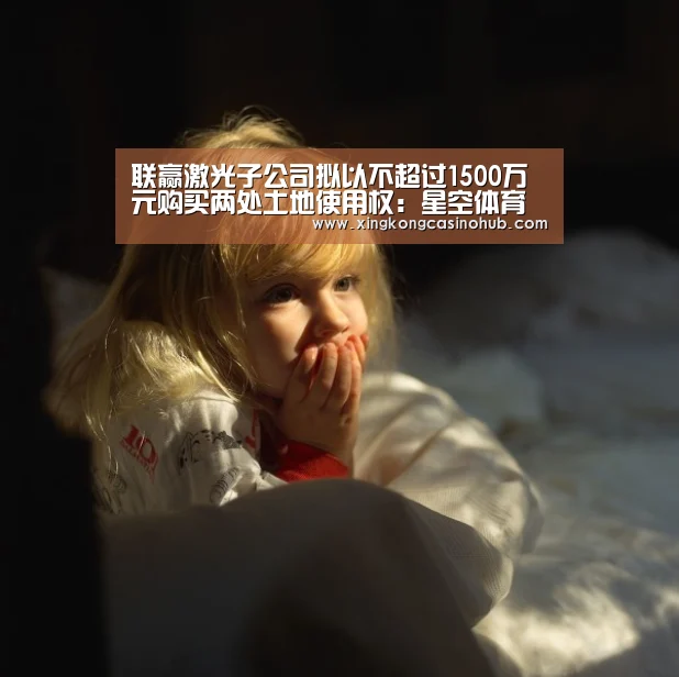 联赢激光子公司拟以不超过1500万元购买两处土地使用权:星空体育(图3) 星空竞猜